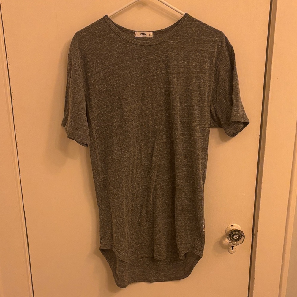 EPTM. Heather grey long shirt